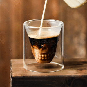 Vaso Calavera Mediano