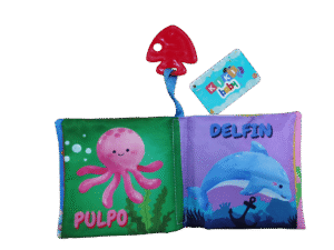 Libro de Tela Mundo Marino