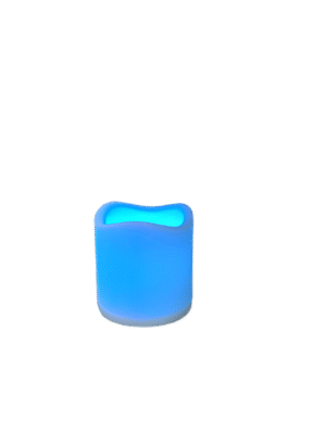 Luz Led con Diseño de Vela de Colores-Flameless Candle (chica)