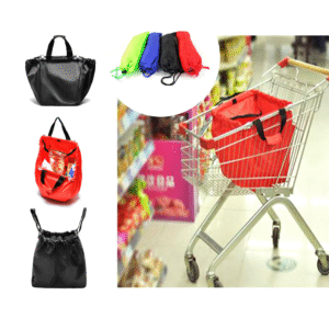Bolsa Plegable Reutilizable para Carrito de Supermercado