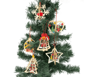 Adorno Navidenio de Arbol*12surtido 4-Se Vende por Packx12