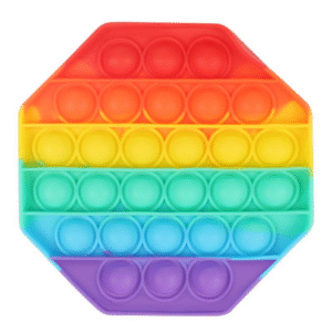 Pop It Juguete de Silicona Antiestrés con Forma Octagonal