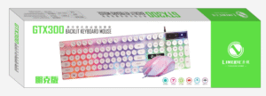 Compo Tecla con Mouse con Luz Punk