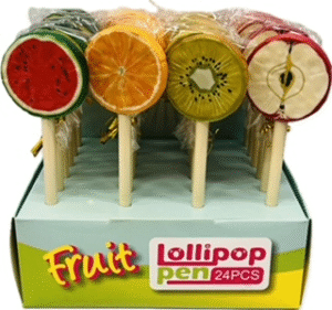 Birome Chupetin Frutas-Pack X 24