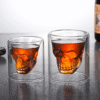Shot Vaso de Vidrio Diseño Calavera