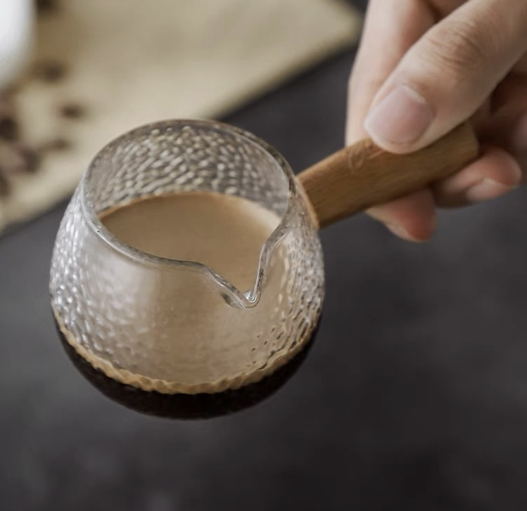 Jarrito Vidrio Esferico con Soporte