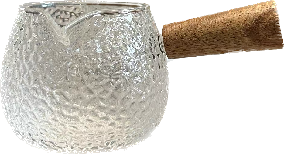 Jarrito Vidrio Esferico con Soporte