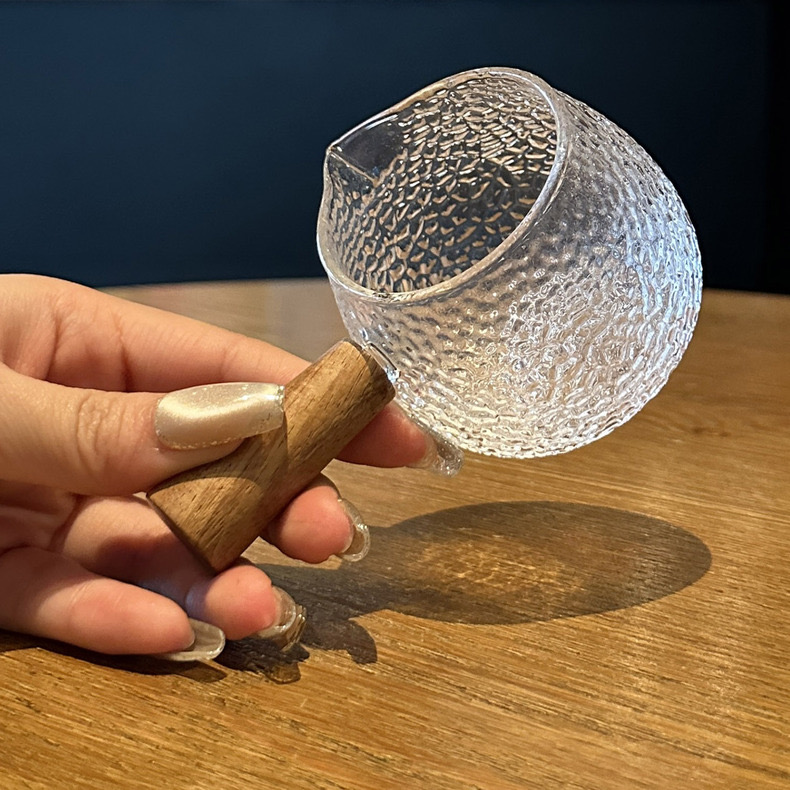 Jarrito Vidrio Esferico con Soporte