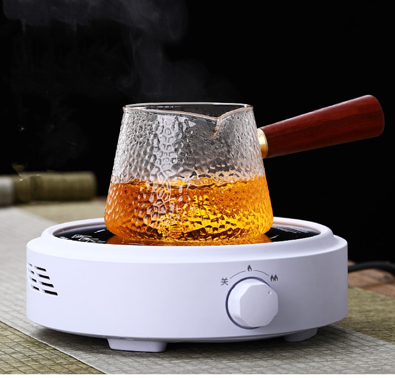 Jarrito Vidrio con Soporte