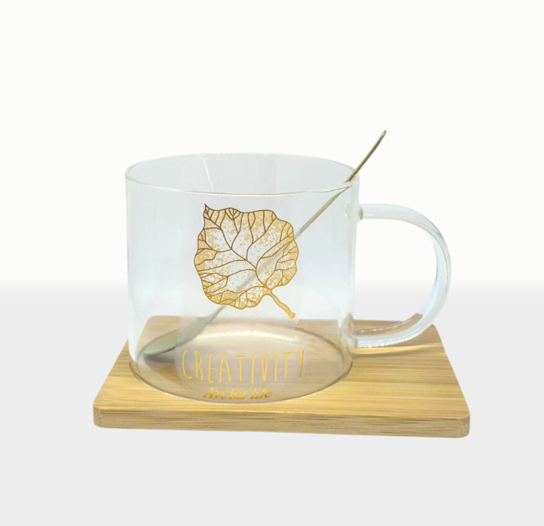 Set Taza Vidrio