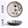 Plato Hondo Bambu Ceramica 19 Cm