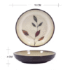 Plato Honda Hojita Ceramica 19 Cm