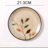 Plato Comun Hojita Ceramica 21 Cm