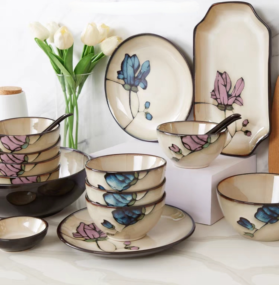 Bowl Magnolia Azul Ceramica 15 Cm