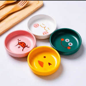 Platito Salsero Animales Ceramica-Rosa