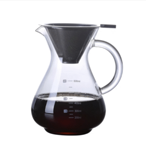 Cafetera Manual Vidro 600ml