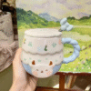 Taza Ceramica Oveja-Amarillo