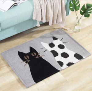 -Alfombra 40x60 2 Gatos
