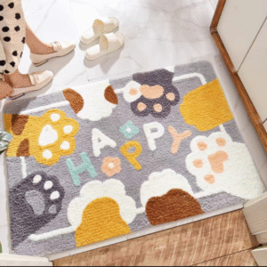 -Alfombra 40x60 Patas Gatos