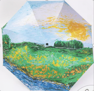 Paraguas Paisaje Pintura