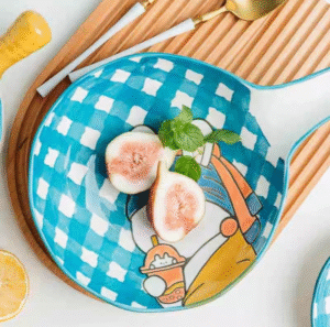 Bowl Ceramica 11" con Mango Conejo