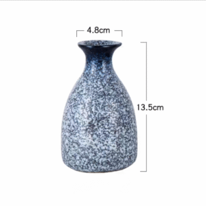 Botella de Sake Ceramica 300ml Azul