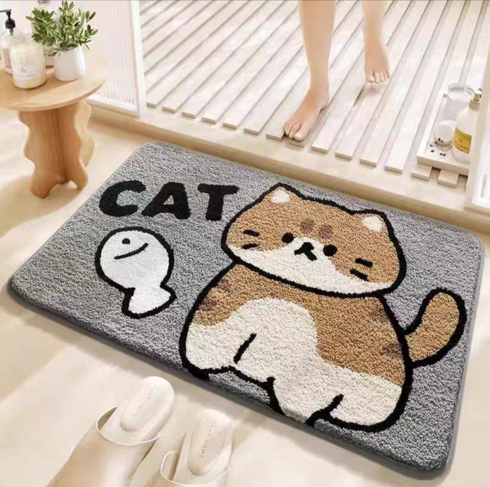 Alfombra 50cm X 80cm Gato