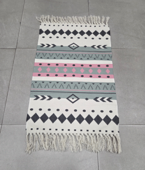 Alfombra Algodon Tejida 60cm X 90cm