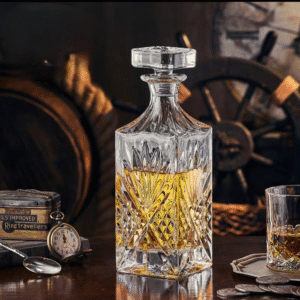 Botella Whisky Vidrio Labrado 750ml