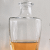 Botella Whisky Vidrio Labrado 750 Ml