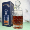 Botella Whisky Vidrio Labrado 950 Ml