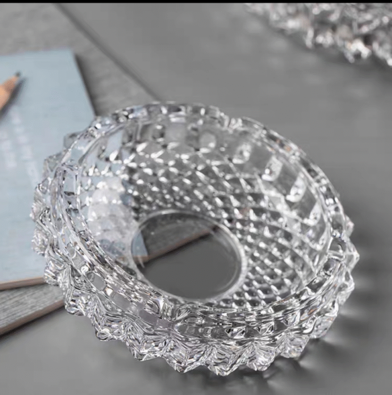 Cenicero Cristal 12.4cm X 3.7cm