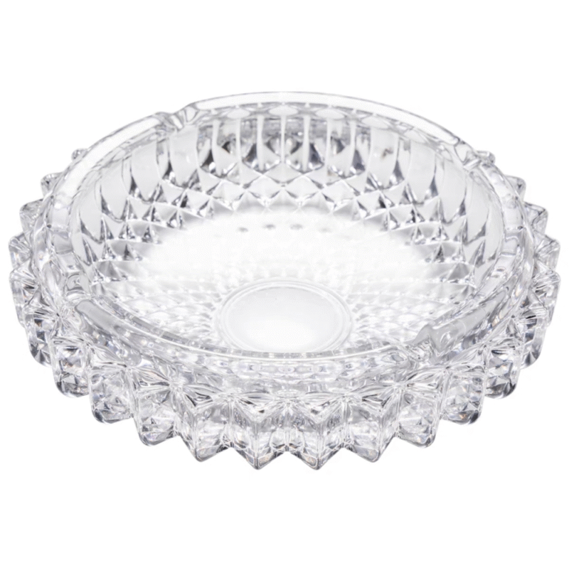 Cenicero Cristal 12.4cm X 3.7cm