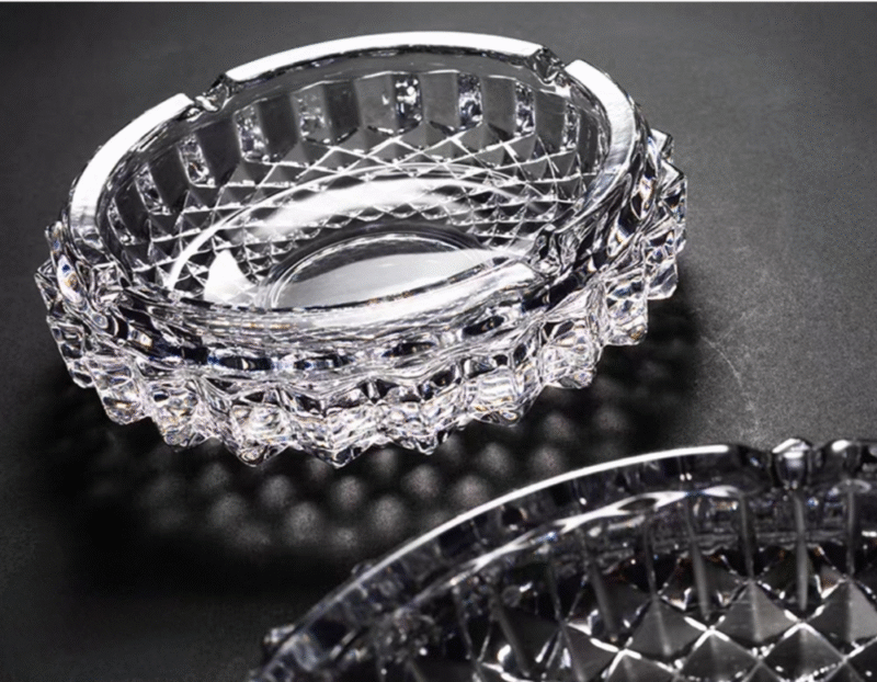 Cenicero Cristal 12.4cm X 3.7cm