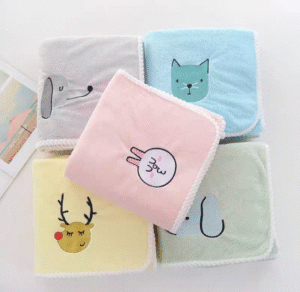 Toalla de Mano Absorbente Cute Animals-Pack X 5