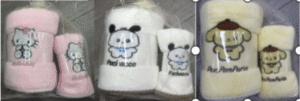 Toalla de Mano Absorbente Animales-Pack X 5