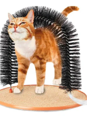 Arco de Rascar para Gato y Secarse Pelo