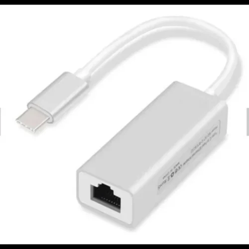 Adaptador Usb Tipo C 2.0 Red Fast Ethernet Rj45