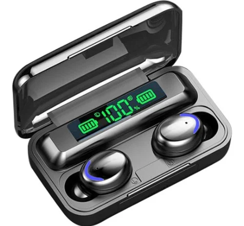 Auriculares Bluetooth F9-5 TWS Negro