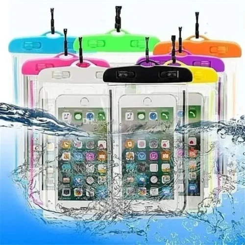 Funda De Celular Sumergible Naranja