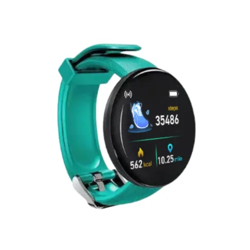 Smartwatch D18 Reloj Inteligente Verde